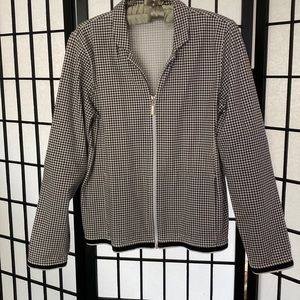 Liz Claiborne checked blazer